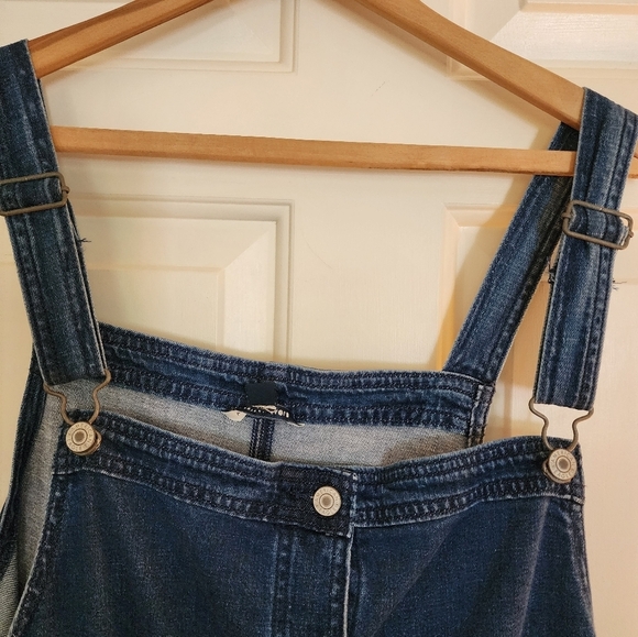 American Eagle Denim Overall Skirt Size Xl Cowgirl Country NWT - Picture 7 of 10